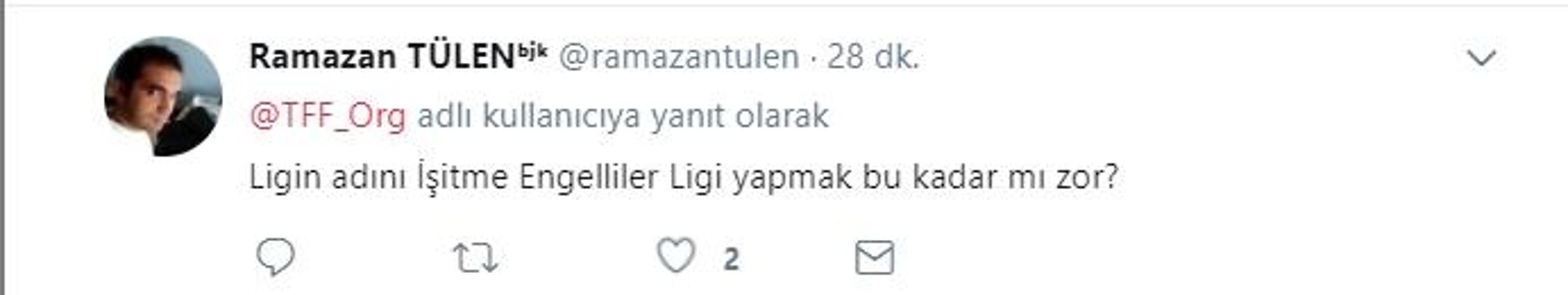 TFFnin twitter paylaşımına tepki yağdı