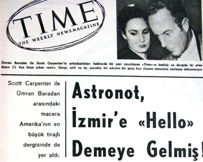 ABDnin ilk astronotlarından biriydi, bir Türke aşık oldu