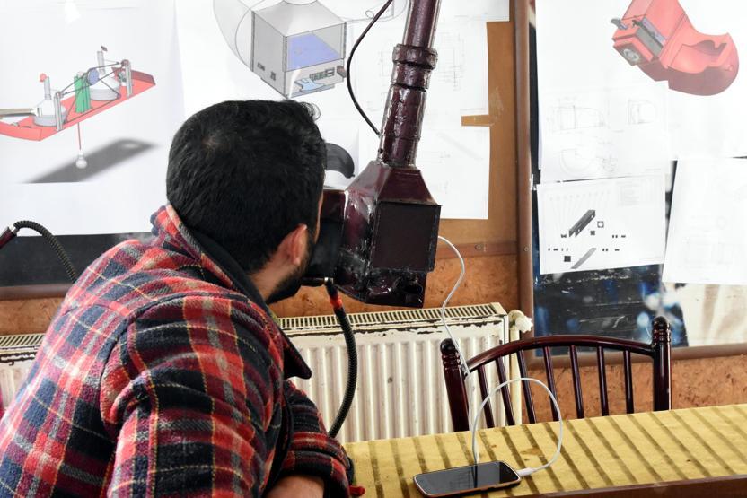 Eşi sigarayı bırakamayınca bu cihazı yaptı