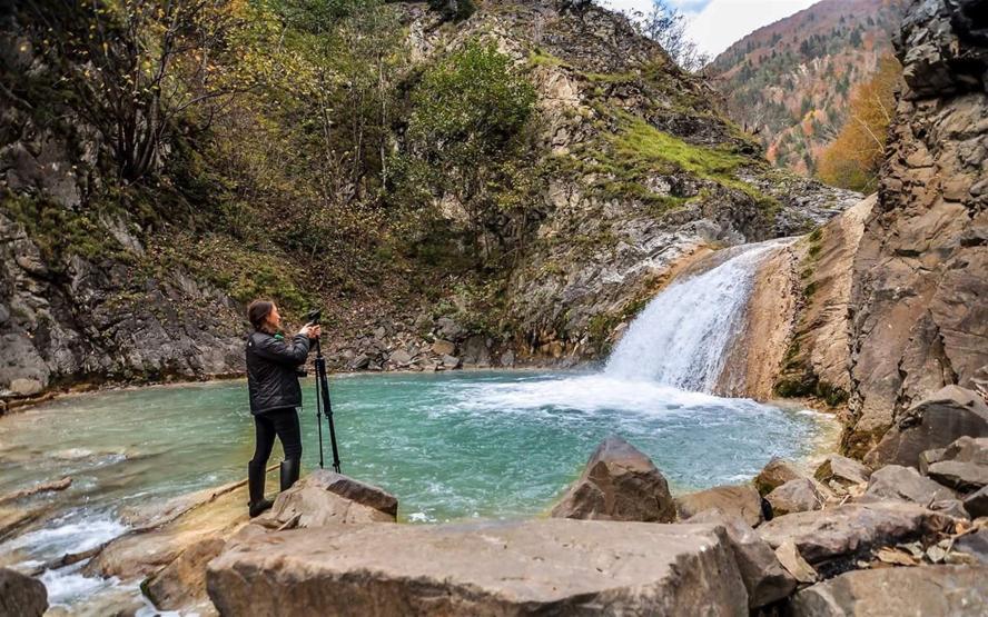 Giresunda Mavi Göl güzelliği