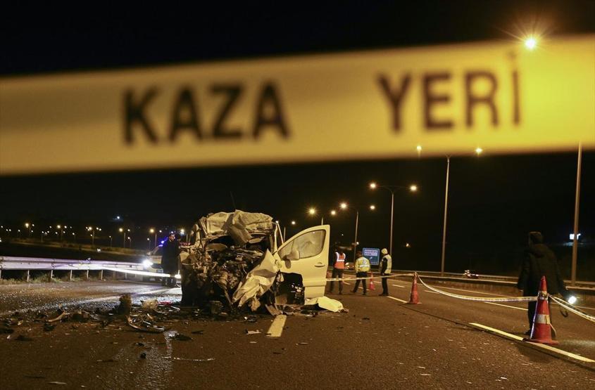 Ankarada korkunç kaza: 1 ölü