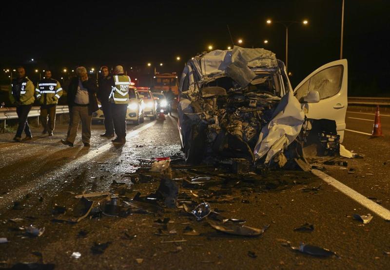 Ankarada korkunç kaza: 1 ölü