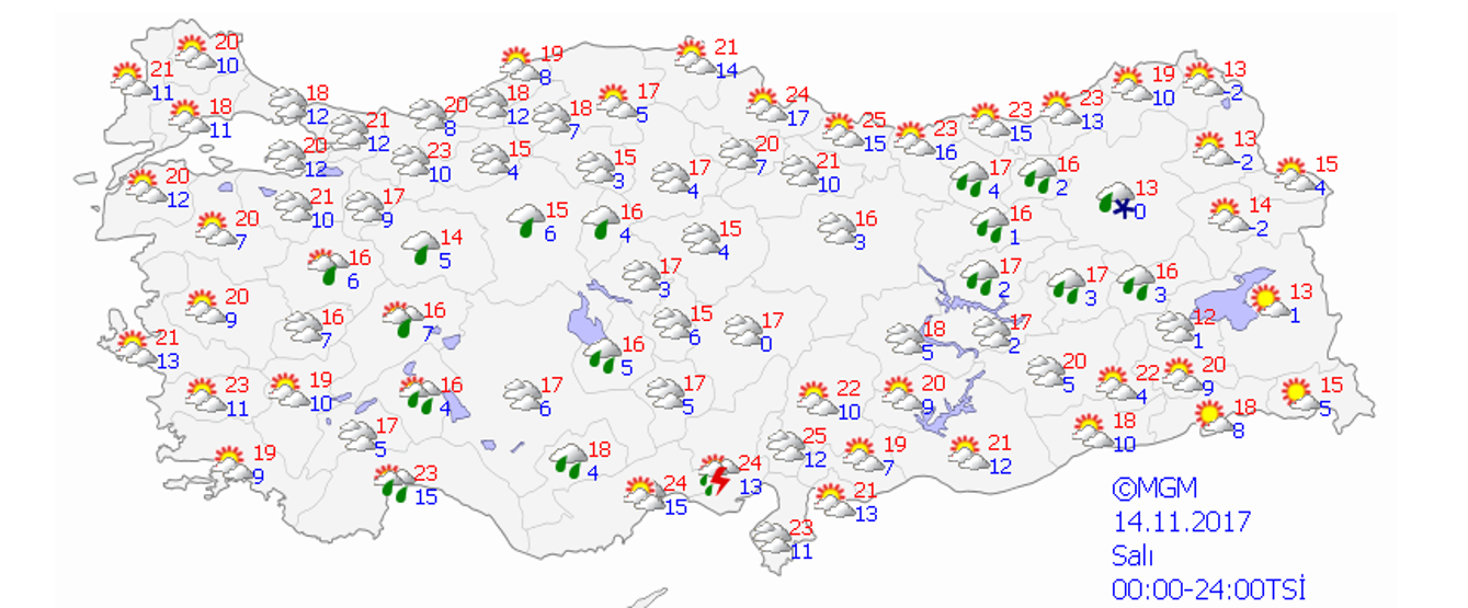 Meteoroloji açıkladı: Sıcaklıklar mevsim normallerinin üzerinde