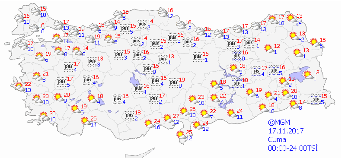 Meteoroloji açıkladı: Sıcaklıklar mevsim normallerinin üzerinde