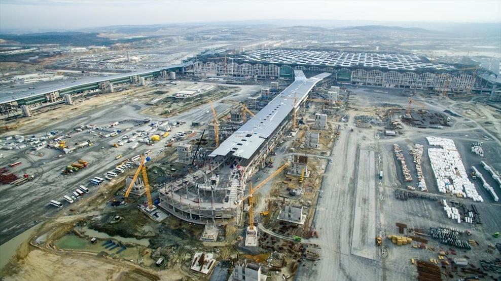 3. Havalimanının son hali görüntülendi