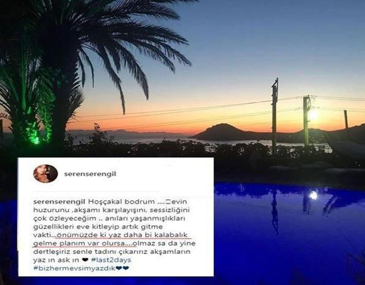 Seren Serengilden kafaları karıştıran paylaşım