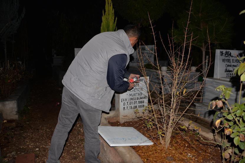 Emniyet uyardı, PKKlıların mezar taşları değiştirildi