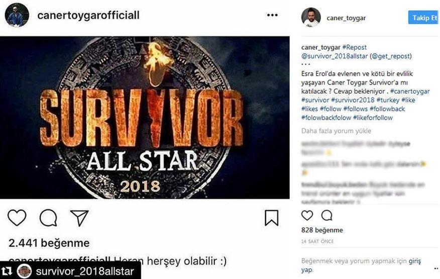 Caner Survivora mı gidiyor