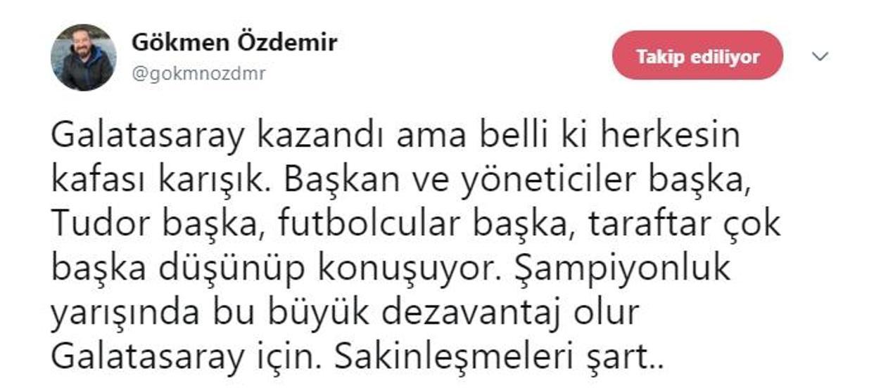 Galatasaray taraftarı onu istemiyor
