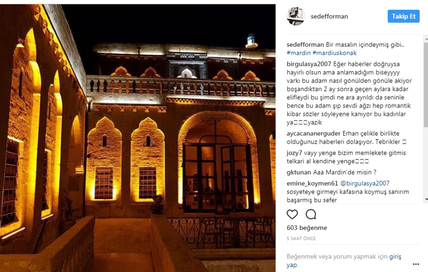 Erhan Çelik’in yeni aşkı