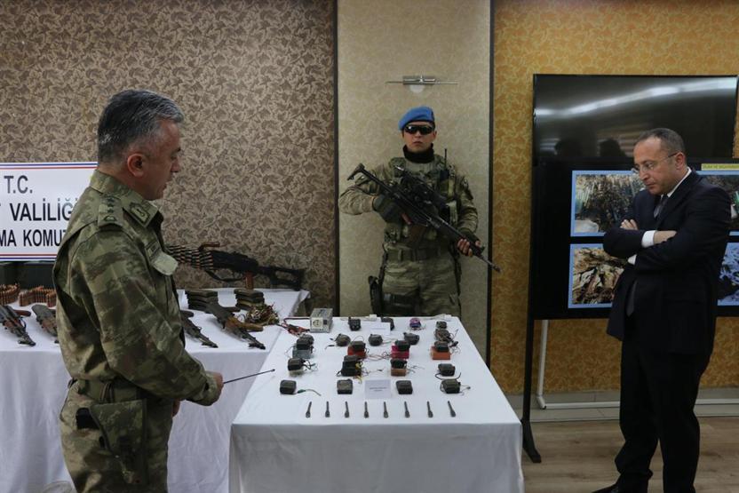 PKK sığınağından kalemtıraşlı patlayıcı düzeneği çıktı
