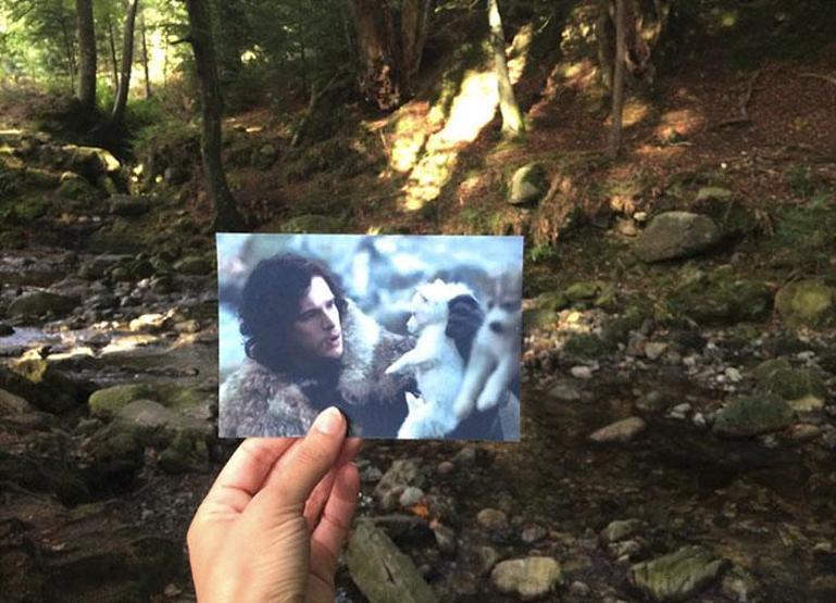 Game Of Thrones hayranı o sahnelerin çekildiği yerleri keşfediyor