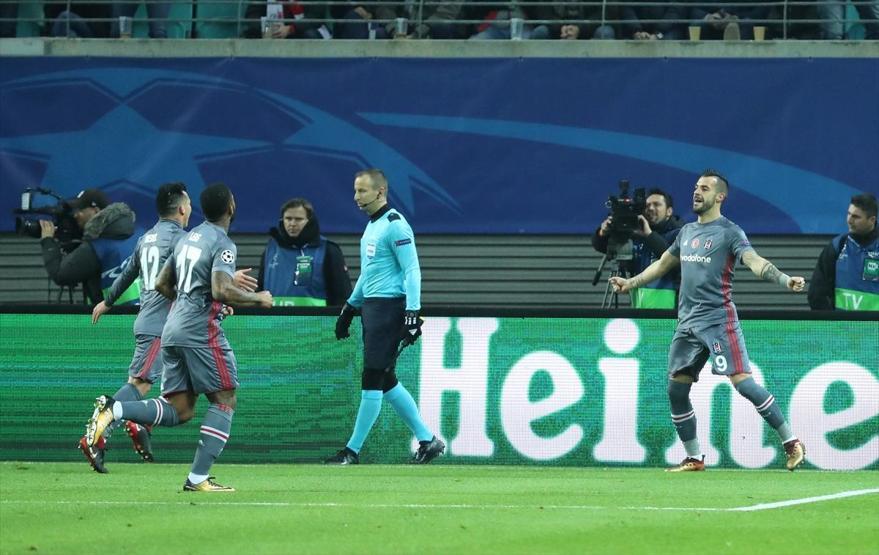 Leipzig 1-2 Beşiktaş / Maç Özeti