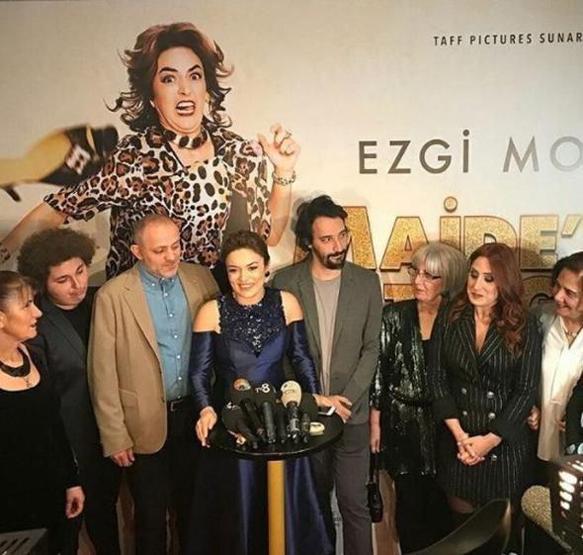 Maide’nin Altın Günü filminin galasına ünlü akını
