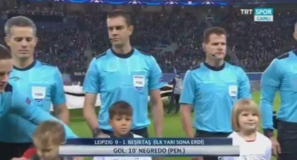 UEFA Tolga Zengine kalp gönderdi... Leipzig-Beşiktaş maçında gözden kaçan detay...
