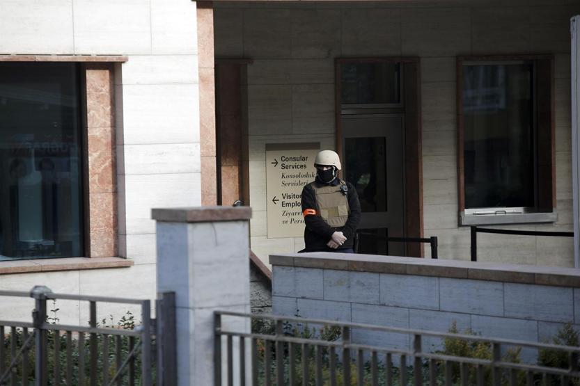 ABD Başkonsolosluğunda hareketli sabah