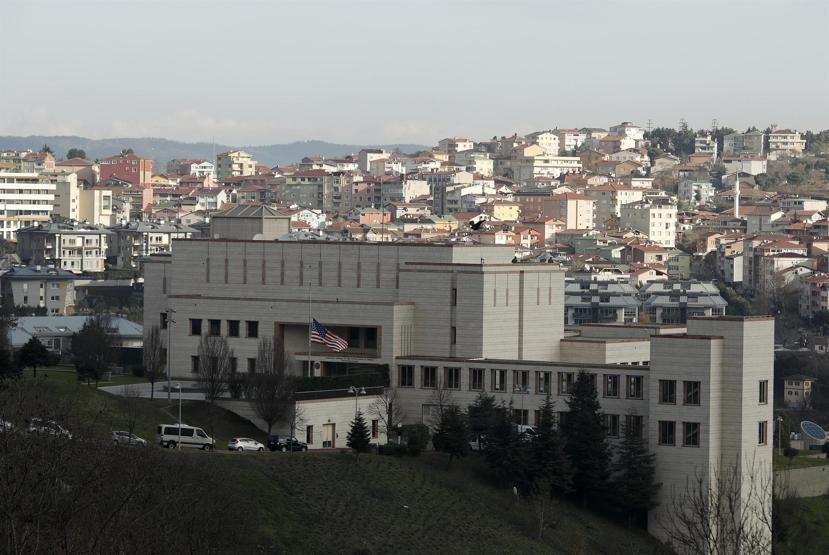 ABD Başkonsolosluğunda hareketli sabah