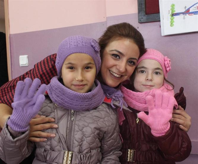 Kardeşim Üşümesin projesi için köy köy dolaşıyorlar