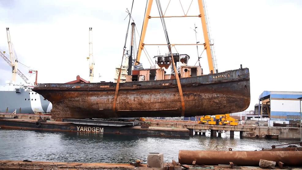 Atatürkün tarihe geçen sözleri söylediği gemide restorasyon başladı