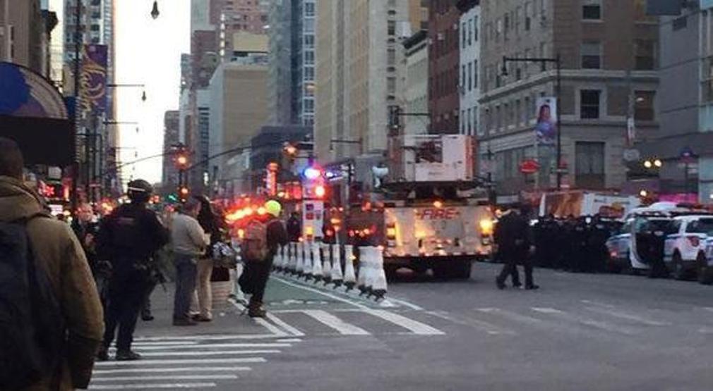 New Yorktaki patlamadan ilk kareler