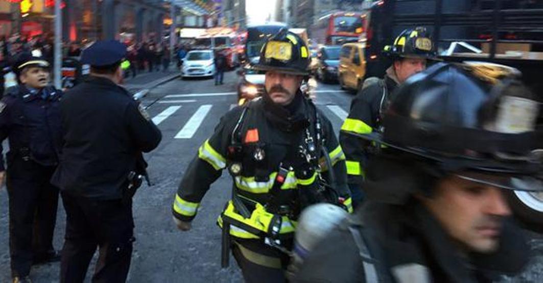 New Yorktaki patlamadan ilk kareler