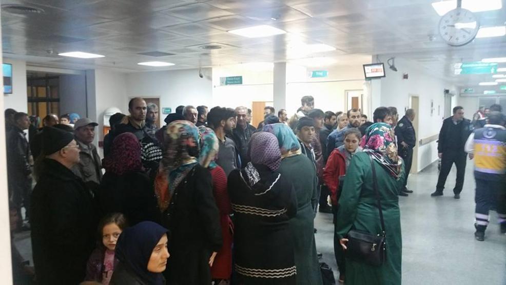 İki otomobil çarpıştı, 1i ağır 6 kişi yaralandı