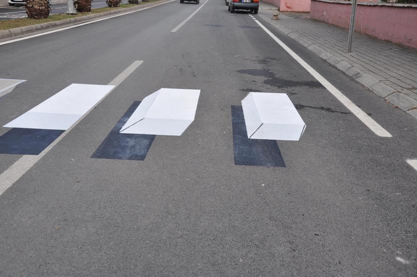 Yer Aydın... Üç boyutlu yaya geçidi, sürücülerden de tam not aldı