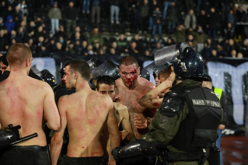 Partizan-Kızılyıldız savaşı... Çok sayıda yaralı var