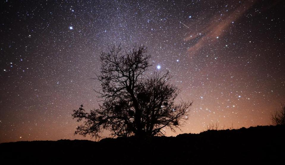 Meteor yağmuru görsel şölene dönüştü
