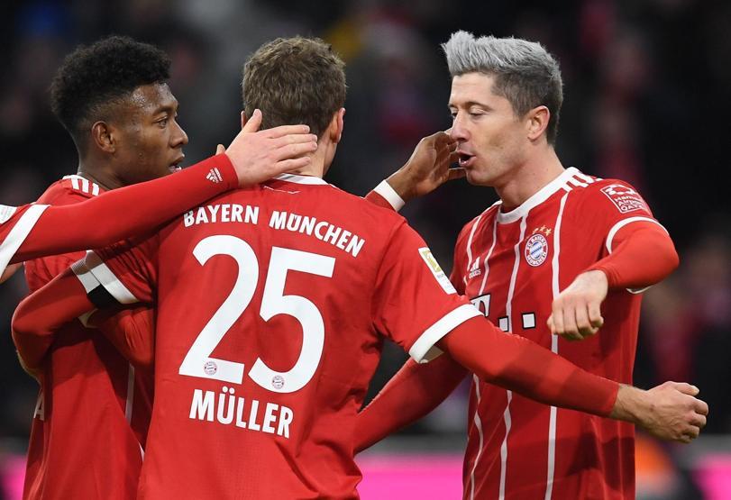 Lewandowski bu kez Bayern Münihe gol attı