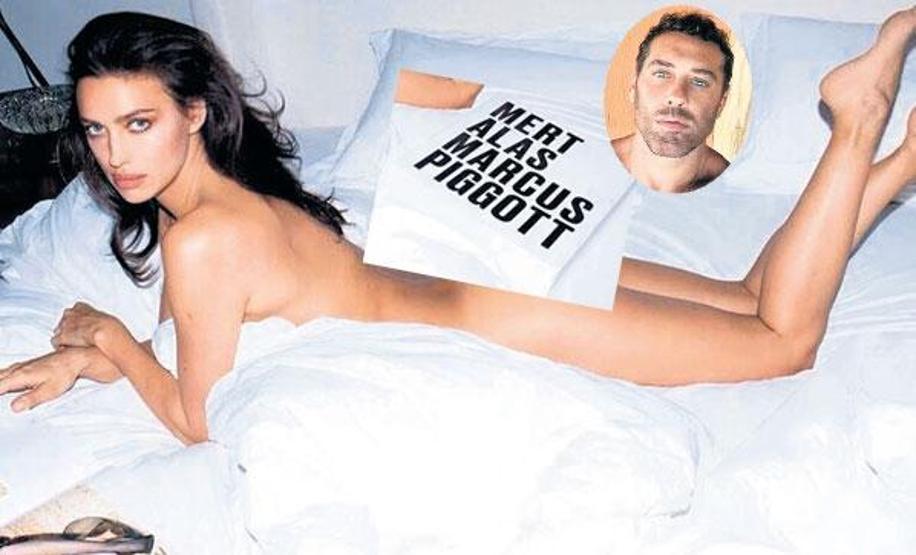 Irina Shayk, Mert Alaşın kitabı için soyundu
