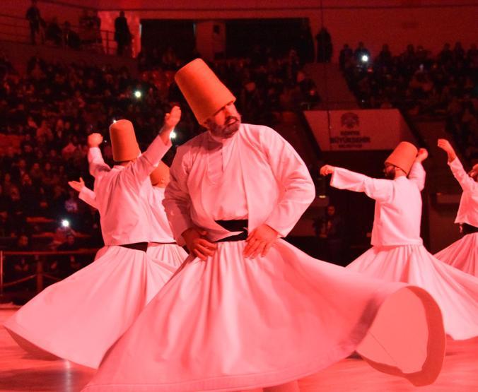 Mevlana Şeb-i Arus töreniyle anıldı