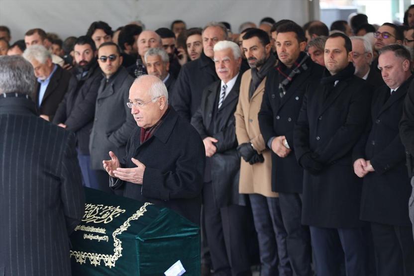 Mesut Yılmazın oğlu Yavuz Yılmaz son yolculuğuna uğurlandı