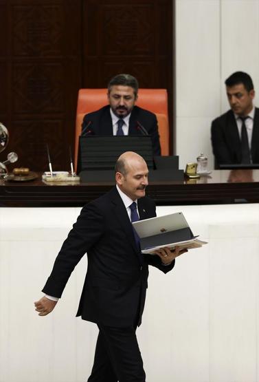 Süleyman Soylu hakkındaki gensoru oylamasında Meclis karıştı