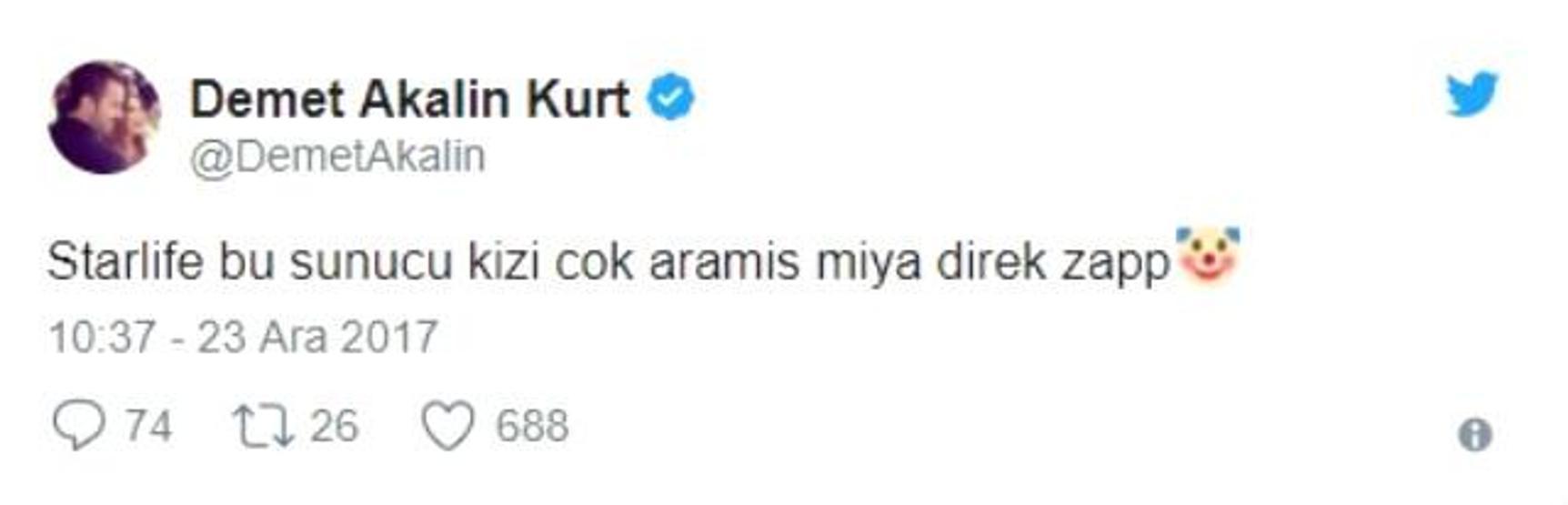 Dilay Korkmaz’dan Demet Akalın’a: Herkes işine baksın