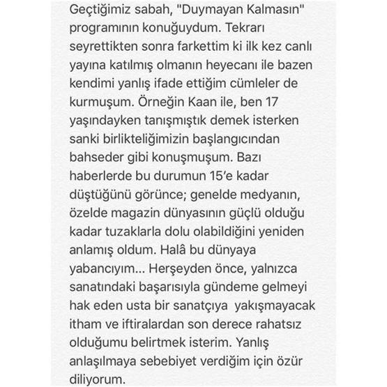 Kıvılcım Ural özür diledi