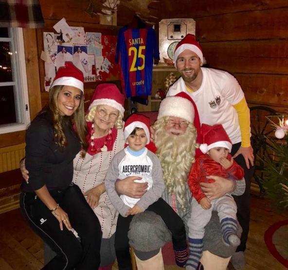 Futbolcuların Noel paylaşımları