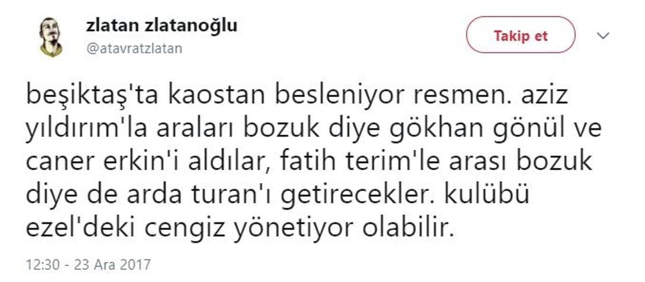 Arda Turan Twitterı karıştırdı