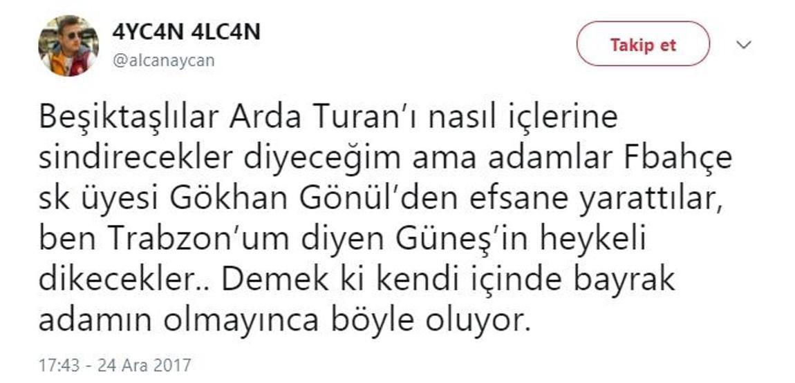 Arda Turan Twitterı karıştırdı