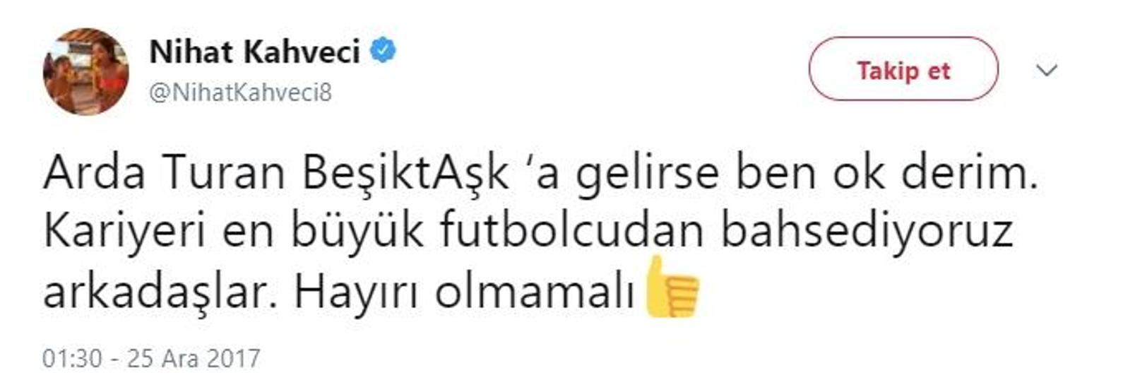 Arda Turan Twitterı karıştırdı