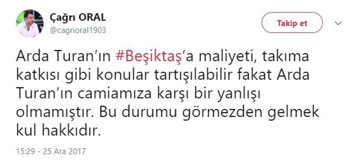 Arda Turan Twitterı karıştırdı