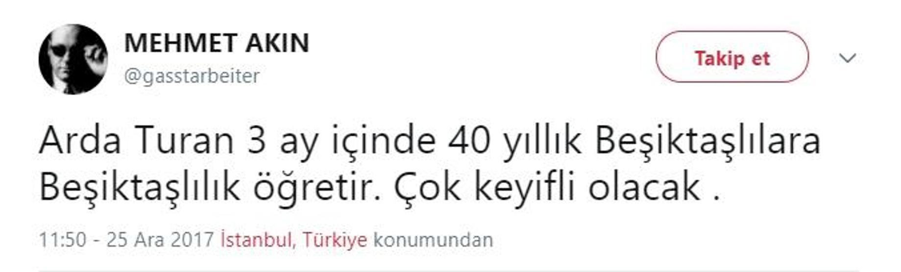 Arda Turan Twitterı karıştırdı
