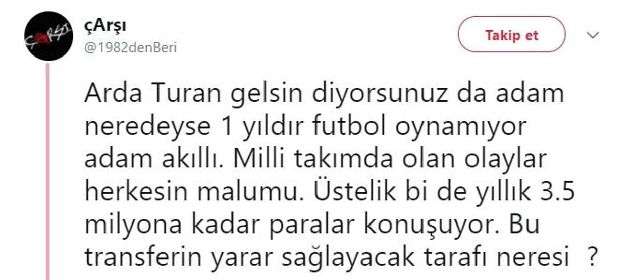 Arda Turan Twitterı karıştırdı