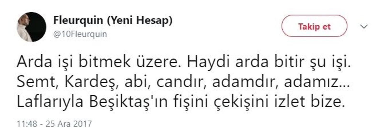 Arda Turan Twitterı karıştırdı