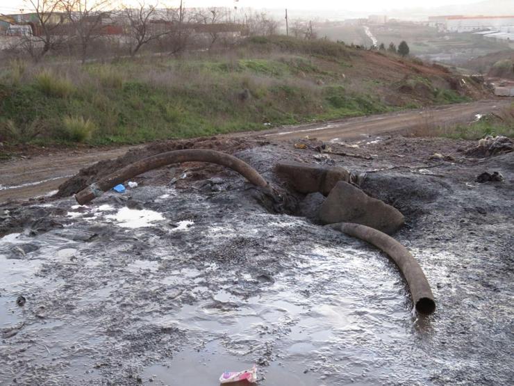 Tuzlada koku: Çalışma yapılan yerlerin gündüz fotoğrafları