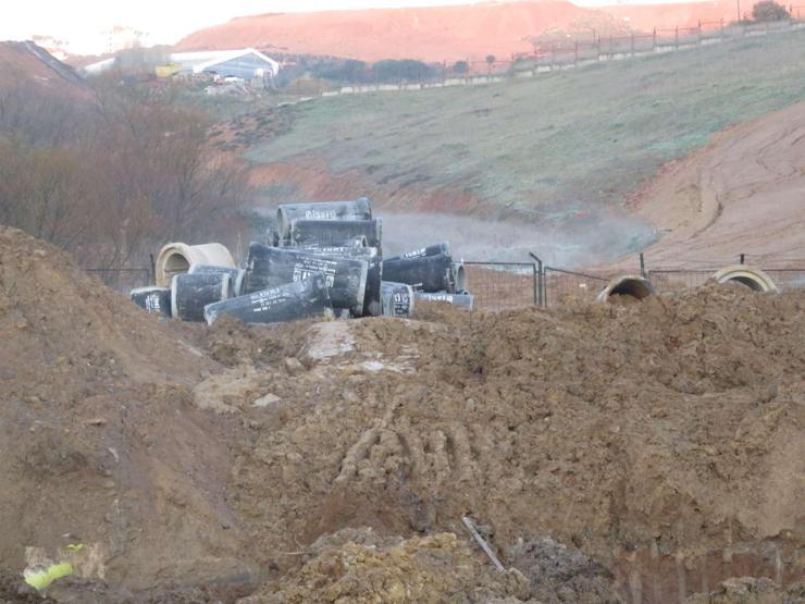 Tuzlada koku: Çalışma yapılan yerlerin gündüz fotoğrafları