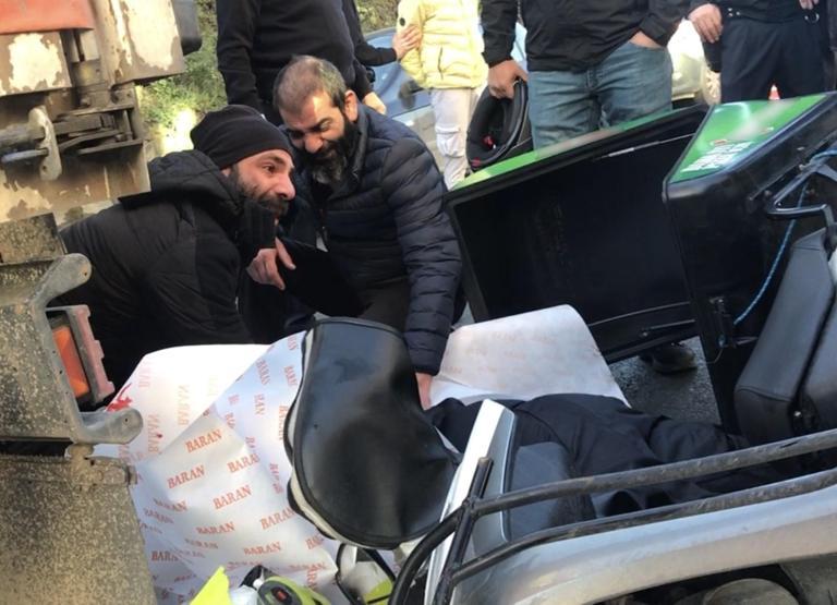 İstanbul’da korkunç kaza Kurye feci şekilde can verdi