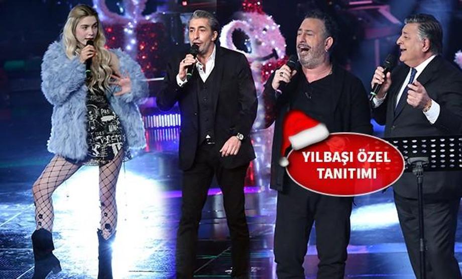 31 Aralık 2017 O Ses Türkiye yılbaşı programına kimler konuk olacak