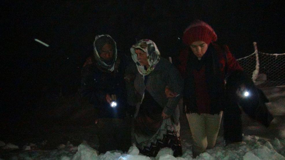 Hasta kadına ulaşmak için zamanla yarıştılar