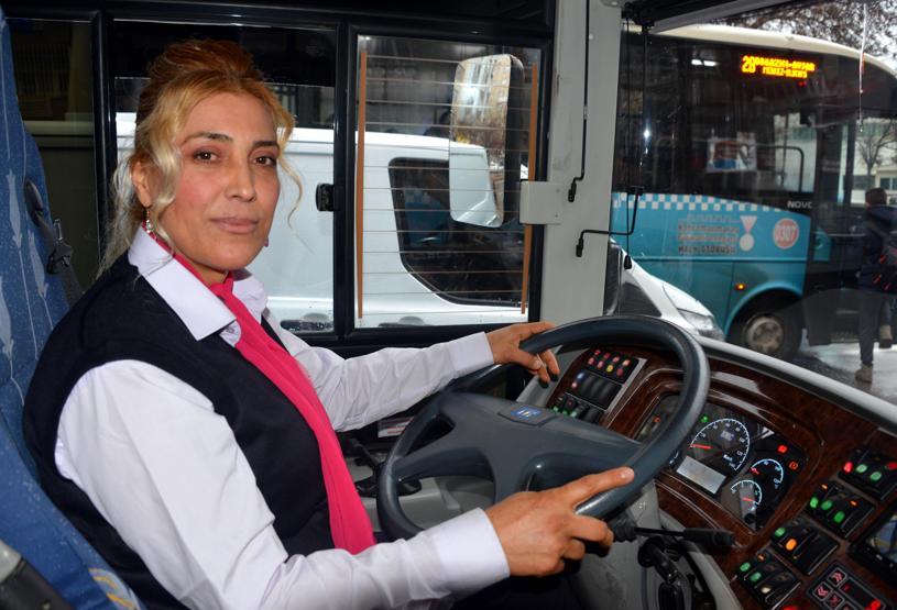 Kahramanmaraşta kadınlara özel otobüs